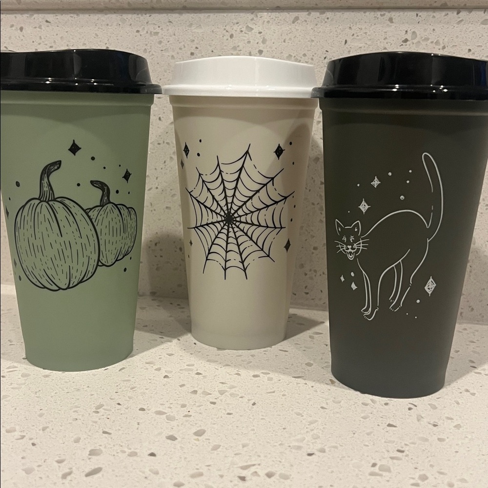 Starbucks Limited Edition Halloween Themed Tumblers
